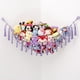thumbnail image 2 of Hamaca de juguete YKBU de macramé hecha a mano, color morado, para animales de peluche, 2 of 7
