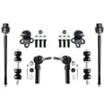 thumbnail image 7 of Detroit Axle - Front 10pc Suspension Kit for Buick Allure Century Regal Lacrosse Chevrolet Impala Monte Carlo, Lower Ball Joints Struts w/Coil Spring Sway Bars Tie Rods Replacement, 7 of 7