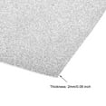 thumbnail image 3 of Uxcell Silver Tone Glitter EVA Foam Sheets 11 x 8 Inch 2mm Thick for Crafts DIY 24 Pack, 3 of 5