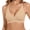 239-Nude, variant on Wireless Bras for Women No Underwire Deep V Jelly Bra Comfortable Seamless Soft Bra