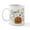 White, variant on CafePress - Peanuts Snoopy Sketch Pumpkin Mug - 11 oz Ceramic Mug - Novelty Coffee Tea Cup