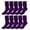 Purple 2, variant on TRUBKH Tennis Socks Soft Socks for Women Ankle Support Socks Mens Socks No Show White Socks Women Knee High Stockings for Women Compression Socks Women Blue One Size
