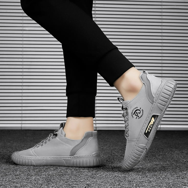 Men Sneakers Low Top Breathable Casual Sneakers Walking Canvas Shoes Men s Shoes Casual Size 15 Mens Slip on Casual Shoes Wide Width Shoes Men Fashion
