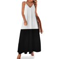 thumbnail image 1 of Vestido sin mangas con estampado de África occidental de Ghana, tela Kente, ropa de mujer, vestido de verano para mujer, 1 of 7