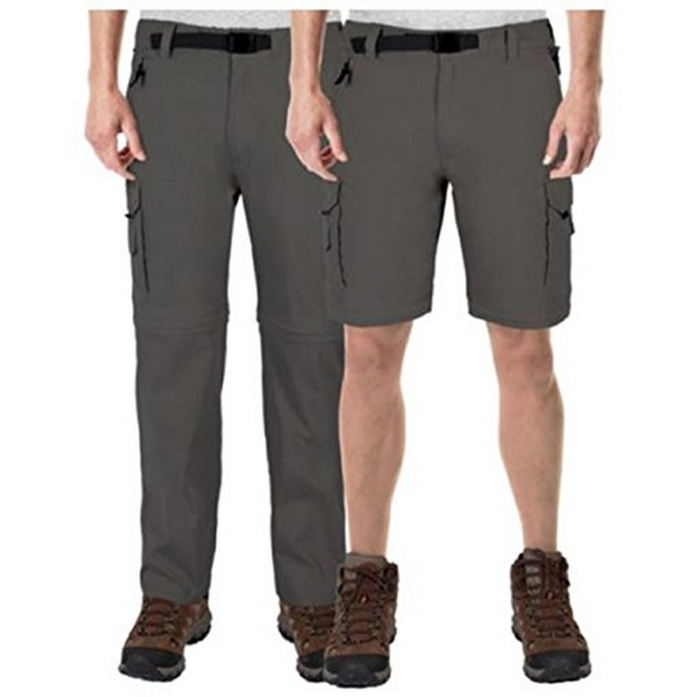 BC Clothing - BC Clothing Convertible Cargo Pant for Men - Stretch ...