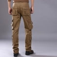 thumbnail image 4 of Pantalones cargo de senderismo de algodón para exteriores para hombres, pantalones estéticos, baratos, de lujo, nuevos, para hombre, ropa técnica más barata, diseñador emo, sueltos, 4 of 5