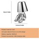 thumbnail image 3 of 2026 Bedside Touch Control Table Lamp, Creative Golden Man Decorative Thinker Statue LED Desk Lamp, 3 of 5
