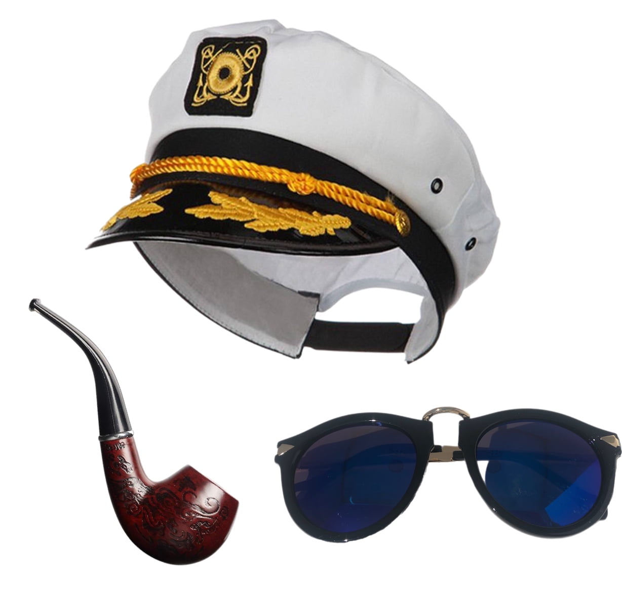 yacht captain hat costume