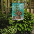 thumbnail image 2 of Christmas Tree and Wirehaired Dachshund Flag Garden Size BB1605GF, 2 of 3