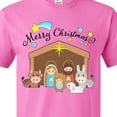 thumbnail image 4 of Inktastic Merry Christmas Cute Nativity Scene T-Shirt, 4 of 5