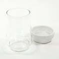 thumbnail image 4 of Zentique 7283S A579 5.5 x 8.5 x 5.5 in. Glass Accent Decor, Distressed Crackle White, 4 of 4