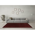thumbnail image 3 of Ahgly Company Indoor Rectangle Abstract Red Contemporary Area Rugs, 7' x 10', 3 of 4