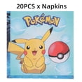 thumbnail image 1 of Pokemon Pikachu Theme Birthday Party Tableware Set Pokemon Party Decorations Banner Plates Balloons Kids Party Supplies Toy Gift, 1 of 4