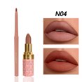 thumbnail image 3 of 18-color lipstick lip liner pencil set, high pigment, durable waterproof, naturally shaped lip liner crayons, creating perfect l, 3 of 5