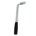 thumbnail image 1 of Wheel Lug Wrench Universal Telescoping Lug WrenchTelescoping Lug Wrench With 2 Sockets 17 19mm 21 23mm CR-V Extendable Wheel Wrench For Vehicle Maintenance, 1 of 8