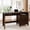 Walnut Brown, variant on Goealvce 45"Executive Desk , Farmhouse White Desk with Drawers & Cabinet, Small Office Computer Desk for Writing Reading