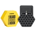thumbnail image 1 of Tooletries - Cepillo y exfoliante de barba de silicona para hombres - Limpia profundamente los poros - Accesorio de ducha suave al tacto con gancho - Carbón, 1 of 5