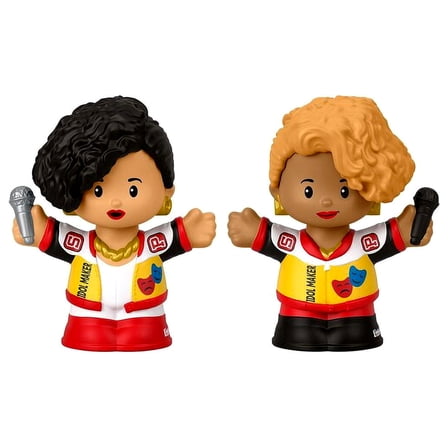 Little People Collector Salt-N-Pepa Collectible Figure Set, Multicolor, Teen, 2.5"
