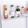 thumbnail image 4 of Espacio Del Refrigerador Partition Telescópica 8 Divisores Puerta Lateral Paneles Dividientes Los Estantes Almacenamiento Congelador PAR () White, 4 of 9