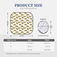 thumbnail image 2 of Kdxio Leopard Print Print 2-Piece Sun Shade Front Windshield - Foldable Car Front Window Sunshades for Most Sedans SUV Truck, 2 of 6