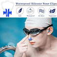 thumbnail image 3 of Soft Silicone Swimming Nose Clips Swim Training Nose Protector with Storage Box for Adults and Beginners 6 PCS, 3 of 5