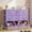 Purple, variant on Romorgniz Dresser for Bedroom with 7 Fabric Drawers and 3 Open Drawers Cabinet Organizer Chest of Drawers & Dressers, Rustic Brown