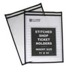 C-Line Shop Ticket Holders, Stitched, Both Sides Clear, 75", 11 x 14, 25/BX