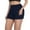 Navy, variant on EINCcm High Waist Yoga Shorts for Women's Plus Size Shorts Tummy Control Fitness Athletic Workout Running Pants