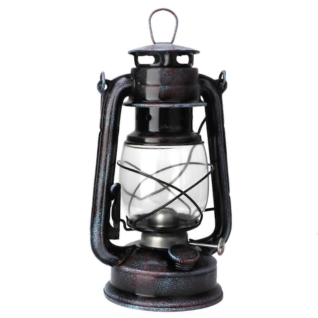 24cm Classic Kerosene Lamp Vintage Kerosene Lantern Oil Lamp Portable Outdoor Camping Lights