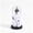 Black, variant on Yardvibe Luminous Ghost in Glass Bell, 8.46"x4.33" Halloween Decorative Ghost Night Light with Witch Hat and Spider, Halloween Battery Operated Table Lamp (Orange)