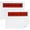 White, variant on 100 PCS 4.5"x 5.5" Clear Self-Adhesive Packing List Envelopes - Shipping/Mailing Pouch Enclosed Bags for Packing Slips Invoice Label