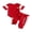 Red, variant on BemeyourBBs Newborn Baby Boys Spring Summer Fall Clothes Infant Baby Boy Mama's Boy Outfits Waffle Patchwork Bear Embroidered Short Sleeve Rompers Long Pants 2Pcs Clothes Set