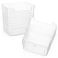 thumbnail image 1 of MesaSe 2 Pcs Storage Rack Platic Bins Fridge Door Organizer Mini Refrigerator Containers Box Plastic, 1 of 6