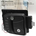 thumbnail image 4 of Door Latch Lock, Keyless Entry RV Door Lock Replacement, Remote Control Keypad Zinc Alloy Door Latch for Travel Trailers Motorhomes Cargo, Lock Replacement, Trailer Accessories, 4 of 7