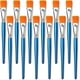 thumbnail image 1 of 12Pcs Large Synthetic Paint Brushes Bulk with Wooden Handle, 1 of 5