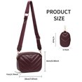 thumbnail image 2 of Falan Mule Women Small Crossbody Bag with Coin Purse Pouch Ladies Square Shoulder Handbags, 2 of 6