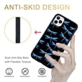 thumbnail image 5 of Case for iPhone 11 Pro,Blue Dragonfly Pattern TPU Bumper Anti-Slip Case, 5 of 5