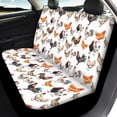 thumbnail image 4 of Pzuqiu Car Seat Protector Cushion, Compatible with Front Seat Automotive Seats, Car Seat Covers Full Set for Sedans Cars Easy to Install, Rooster, 4 of 10