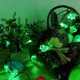 thumbnail image 5 of Guirnalda de luces LED de trébol verde para el Día de San Patricio, 5 m, 50 bombillas | Decoración para festivales irlandeses | Luces para fiestas en interiores y exteriores | Decoración navideña, 5 of 5
