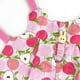 thumbnail image 5 of Chaleco arnés de conejo, mini sombrero, disfraz suave, collar, vestido, ropa de conejito para niños pequeños Rosado, 5 of 5