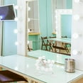 thumbnail image 4 of OULII 12Pcs LED Makeup Lamp White Vanity Light Bulbs for Bathroom Mirror Lighting, 4 of 8