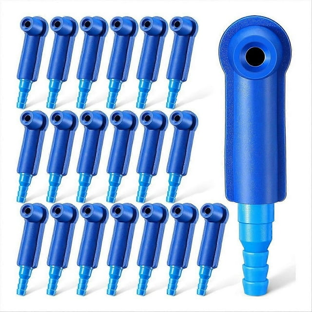 20pcs Car Oil Bleeder Pump Exchange Adapter Pumping Pipe Connectors