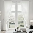 thumbnail image 4 of Soft Velvet Curtains, Light Filtering & Sound Dampening Window Treatments, Thermal Insulated Rod Pocket Drapes for Living Room & Bedroom, 2 Panels, 4 of 5