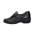 thumbnail image 3 of 24 HOUR COMFORT Odele Wide Width Professional Sleek Shoe BLACK 7.5, 3 of 6
