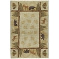 thumbnail image 2 of Addison Rugs Dream Shag Premium Machine Washable Transitional Pinecones Khaki Rectangle Rug, 8' x 10', 2 of 8