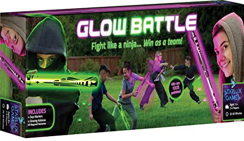 : for Outdoor Games Teen Party Games LARP Glow in the Dark Foam Swords 2 