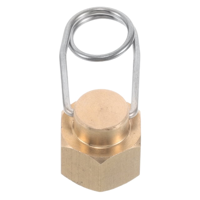 Bouchon de Réchaud Extérieur Tube d'Extension en Métal Réservoir de Propane Réchaud de Camping Connexion de Gaz Durable Adaptateur de Gaz Liquide pour Transfert de Carburant Efficace