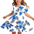 thumbnail image 5 of Piuwrlz Girls Back to School Dresses Uniform Preppy Dress A-Line Princess Skirts Orange Size 11-12 Years, 5 of 8