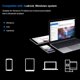 thumbnail image 5 of UltraSlim Mini Teclado Inalámbrico Para PC Tablet Con Panel Táctil, 5 of 7