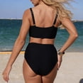 thumbnail image 4 of XIYON Womens Bikini Sets Women's Swimming With High Waist Tight Fitting Shaped Design Extremely Backless Design Vacation Outfits Swimwear 2026, 4 of 4